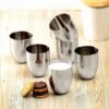 Stainless Steel Glass Set of 6-350ml Each