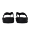 Unisex Black Wave Thong Flip-Flops