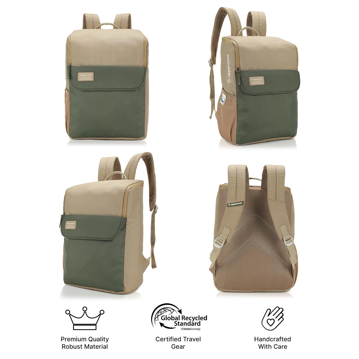 uppercase Medium 17L Backpack 1700EBP1 School Backpack 3x more water resistant - Image 2