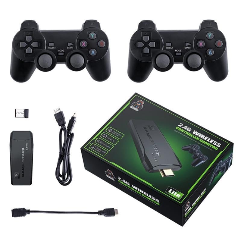 DWH Wireless video games for tv gaming Retro gaming console with Game Stick 1080p