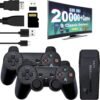 Toytonic Retro Game Stick for TV with 20,000+ Built-In Games – Plug & Play Hdmi Video Game Console with 2 Wireless