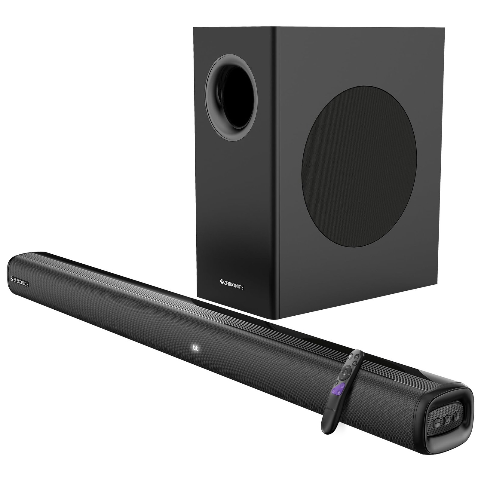 ZEBRONICS Juke BAR 4100 Soundbar, 200 Watts, Virtual 5.1, Quad Driver
