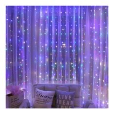Party Propz Multicolour Curtain Lights for Decoration - 300 LED,
