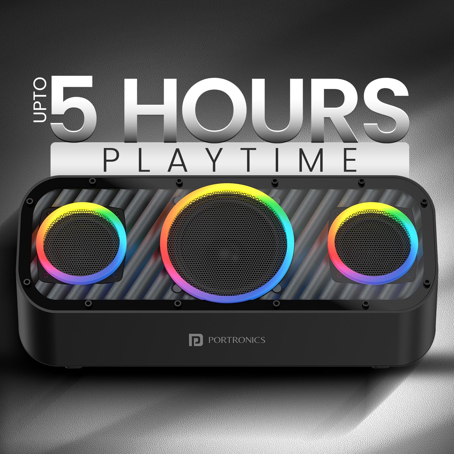 Portronics Microblast 60W HD Sound Portable Party Speaker With Bass Boost Technology - Image 2